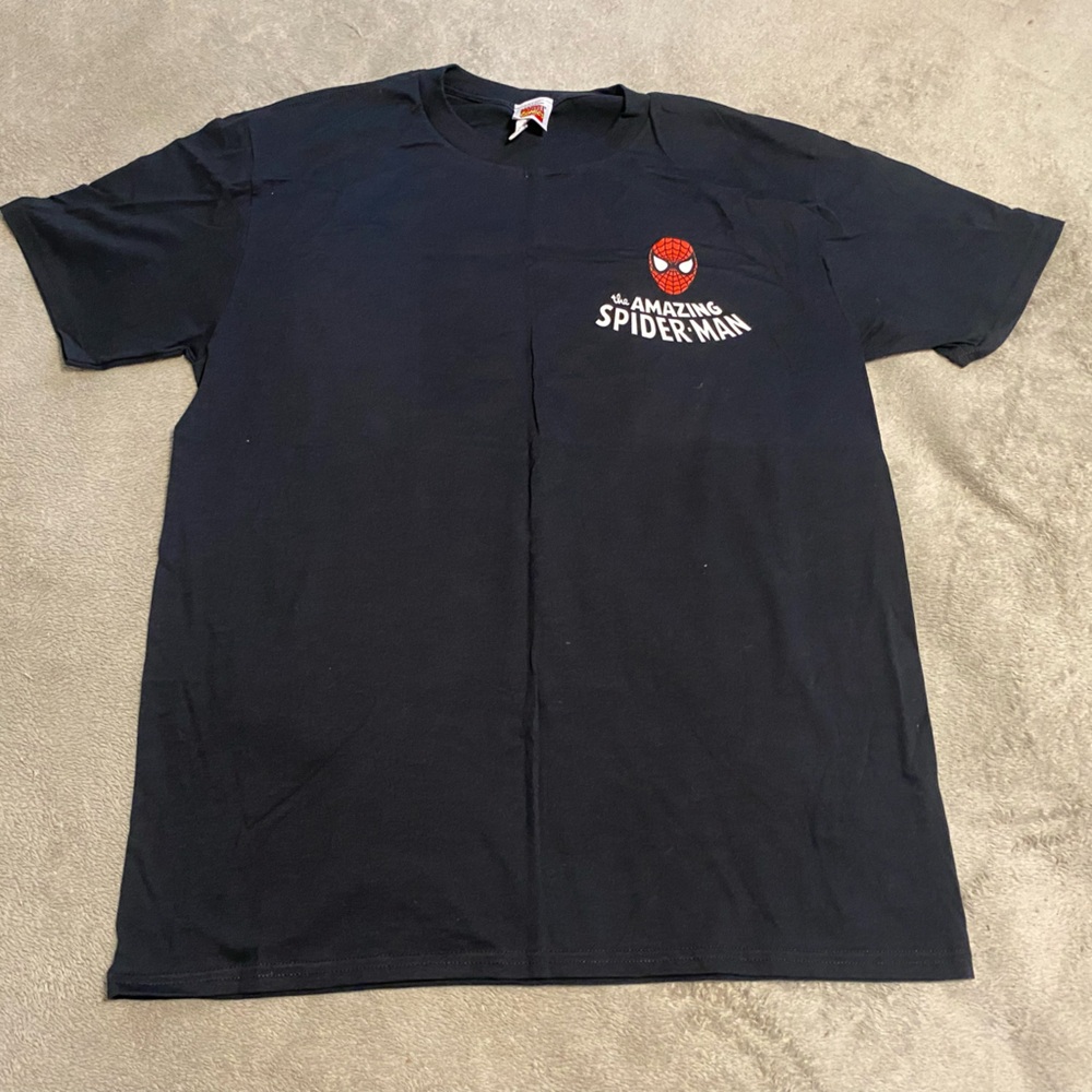 The Amazing Spider-Man Black T-Shirt. Never worn.